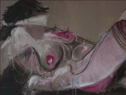 Corinna Spencer - oil on  canvas