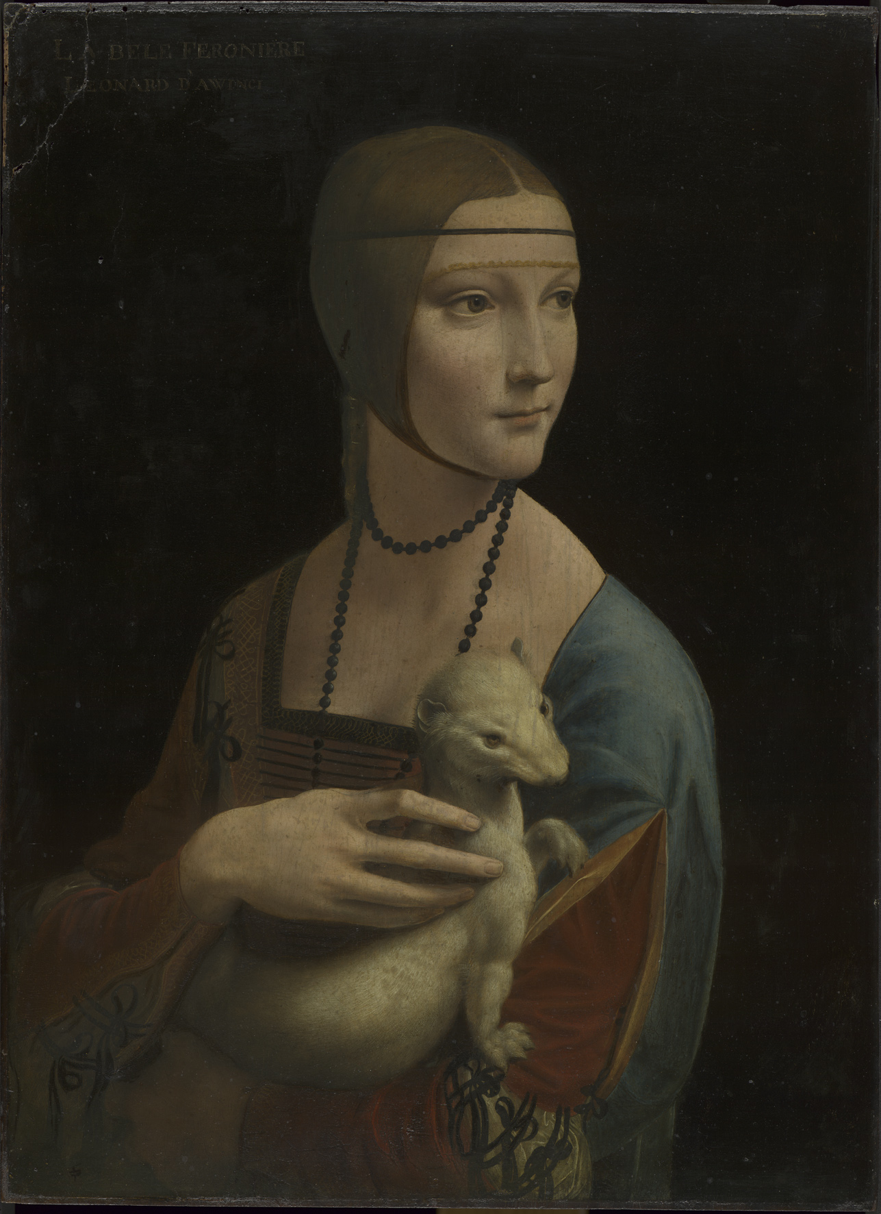 Portrait of Cecilia Gallerani (Lady with the Ermine) © Princes Czartoryski Foundation