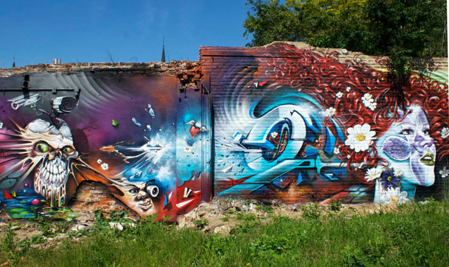 DOES & NASH 30 meter wall collaboration
