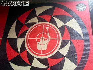 Sheperd Fairey Bateman's Row London | Art-Pie