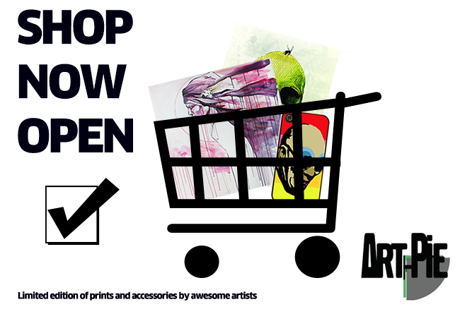 Art-Pie online shop now open