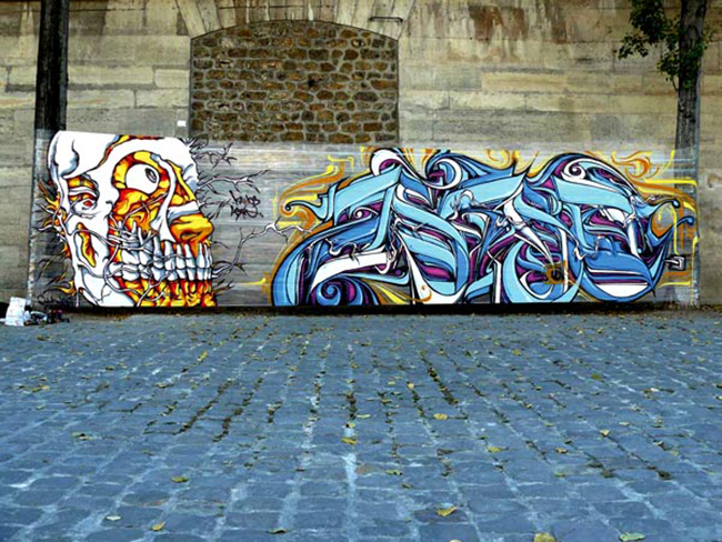 Graffiti on cellophane by CelloGraph | Art-Pie