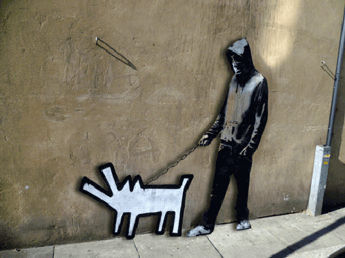 Animated GIFs Banksy | Art-Pie