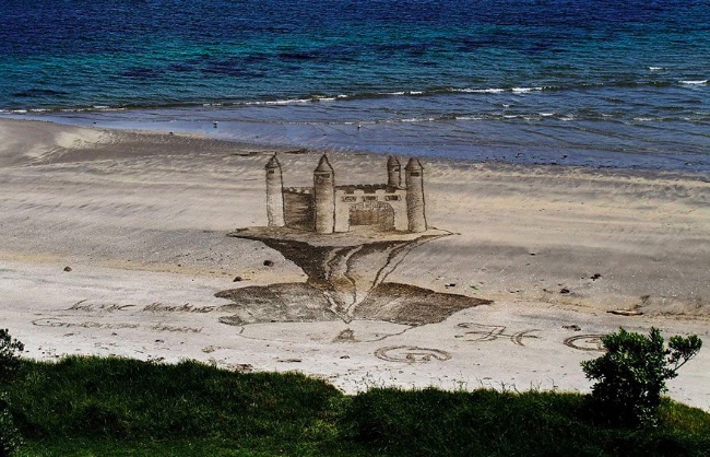 Sand art | Art-Pie