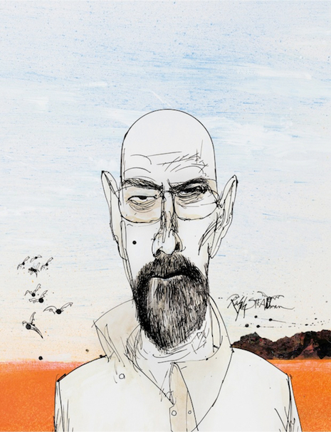 Ralph Steadman's covers for Breaking Bad | Art-Pie