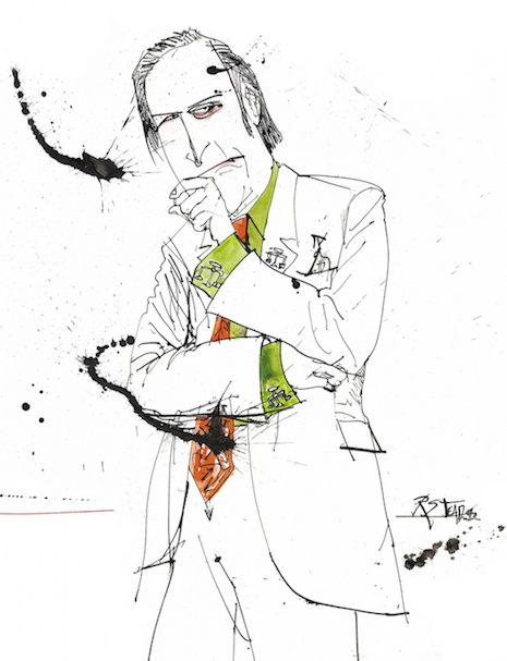Ralph Steadman's covers for Breaking Bad | Art-Pie