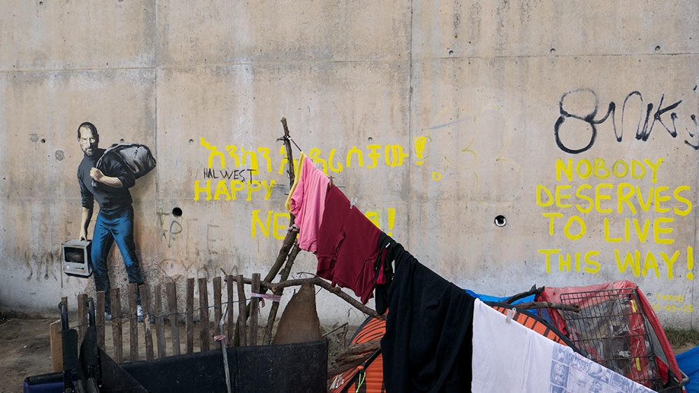 Banksy in Calais | Art-Pie