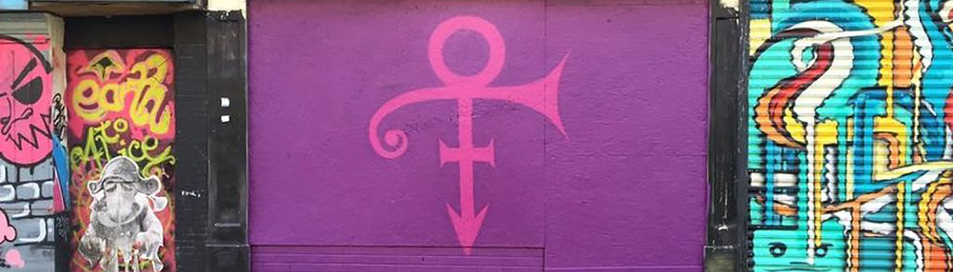 Prince tribute on the Belfast Cathedral | Art-Pie