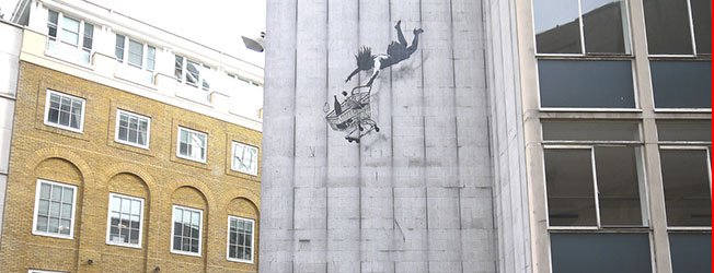 'Shop til your drop' by Banksy | Art-Pie